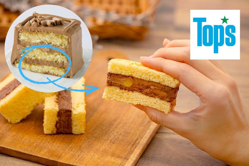 【Top's】看板商品チョコレートケーキをヒントに商品化、
ワンハンドでパクっと食べる「ケーキサンド」3月19日発売