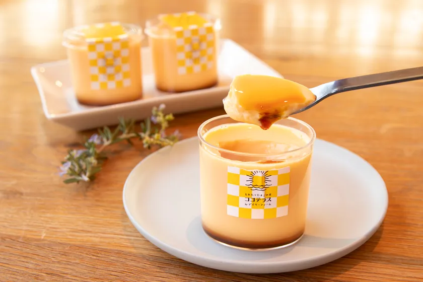 たまごいっぱいプリン