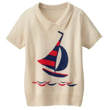 衿付きニット（品番：TB-964）