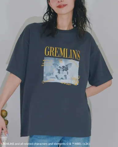 【グレムリン】ギズモ　ラクガキ刺繍フォトT