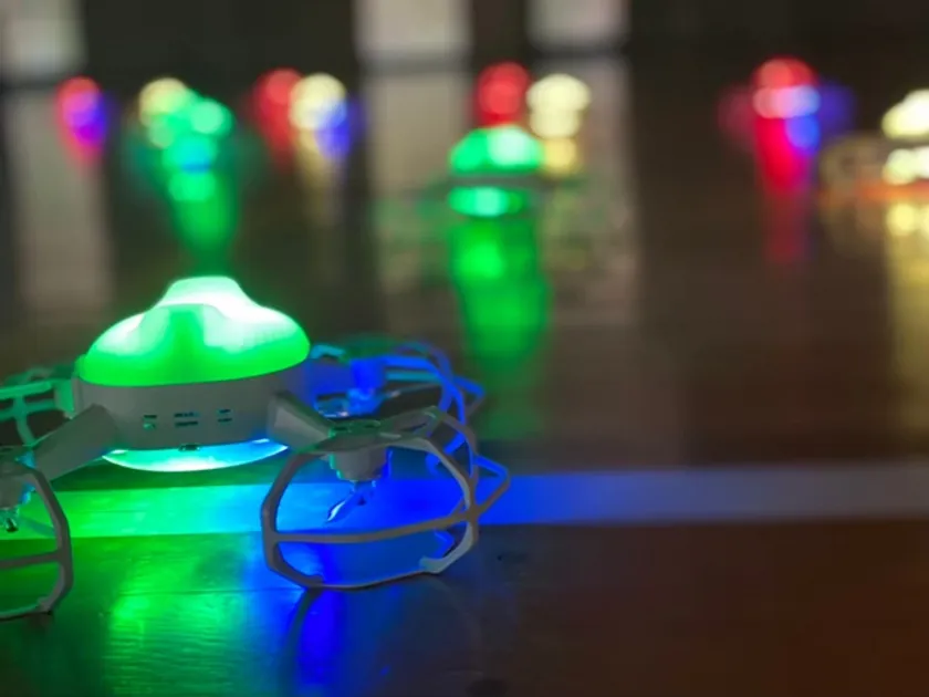 ドローンショーのイメージ