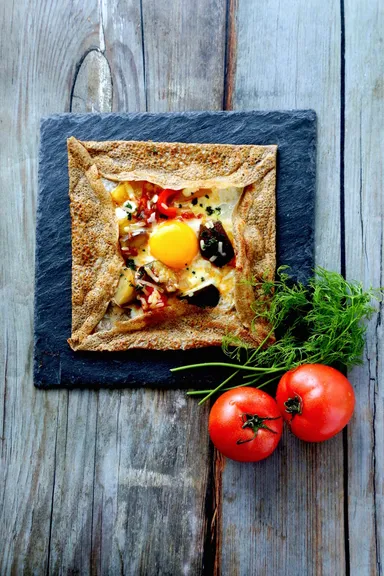 ラタトゥイユ　ガレット