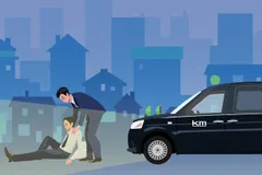 路上寝込み者等の保護イメージ