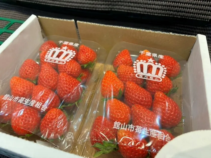 いちごの販売も実施