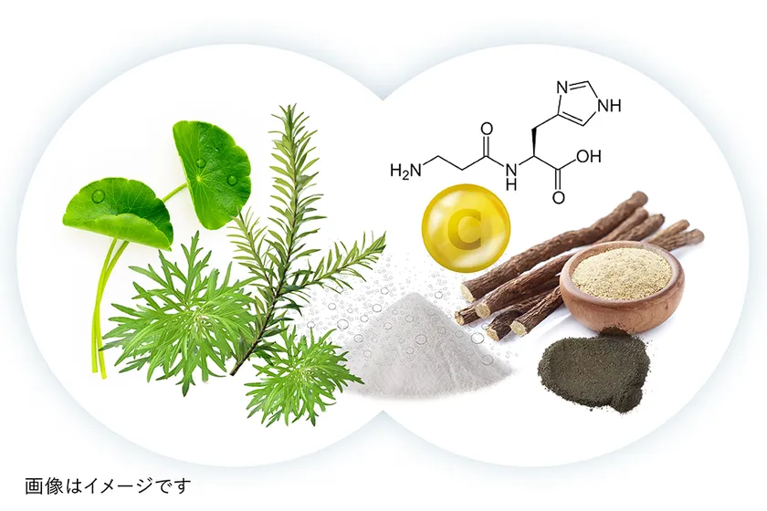 洗いながら素肌をケアして、健やか素肌