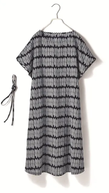 ワンピース（共布リボンベルト付き）