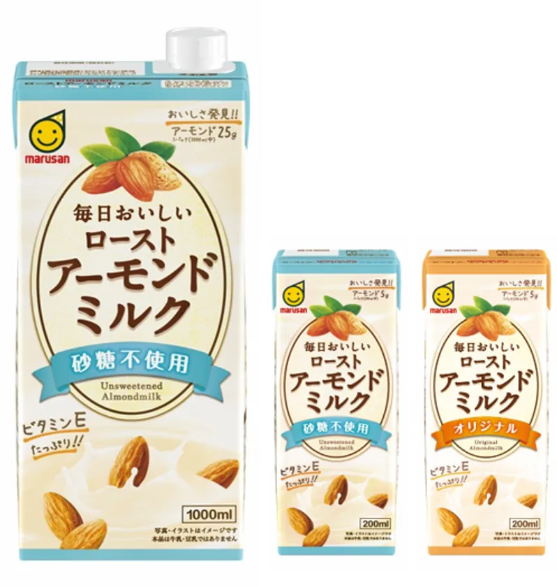 マルサンアイ株式会社 アーモンドミルク一覧