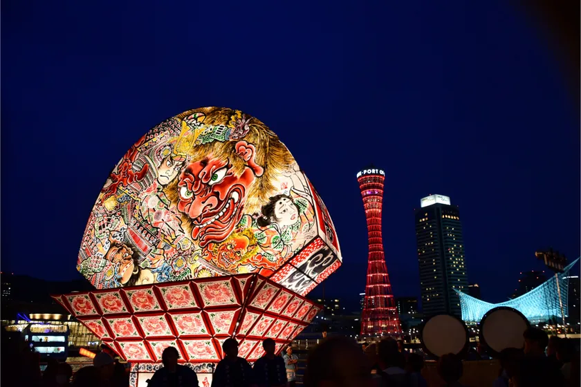 弘前ねぷた in 神戸(2025年の様子)