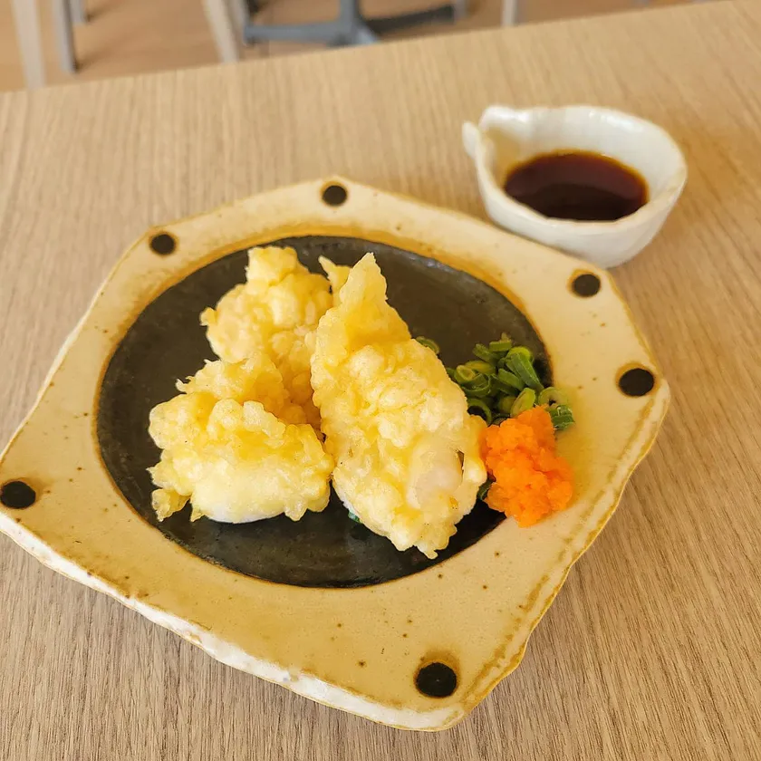 ふぐの白子天ぷら