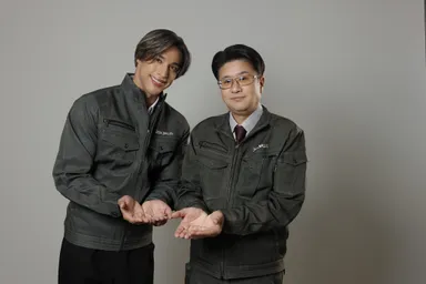 ゼロプラス荒津社長と當間ローズ