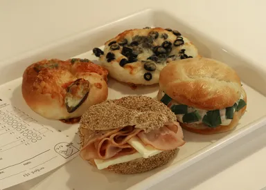 お惣菜ベーグル