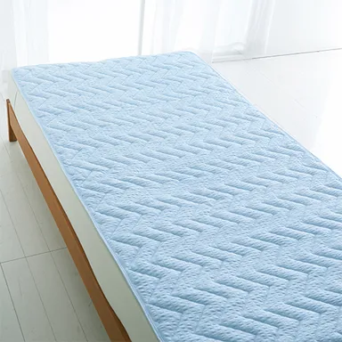 調湿シート入り「吸汗・速乾・消臭」涼感パッドシーツ