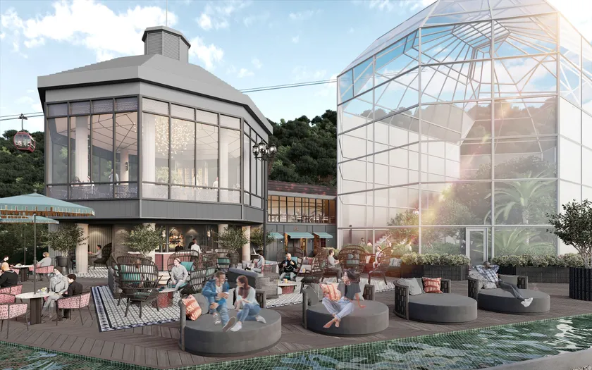 ザ・ヴェランダ神戸 ガーデンテラスイメージ図