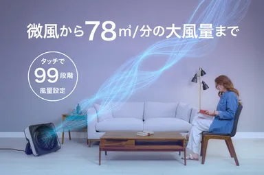猛暑を打破する大風量