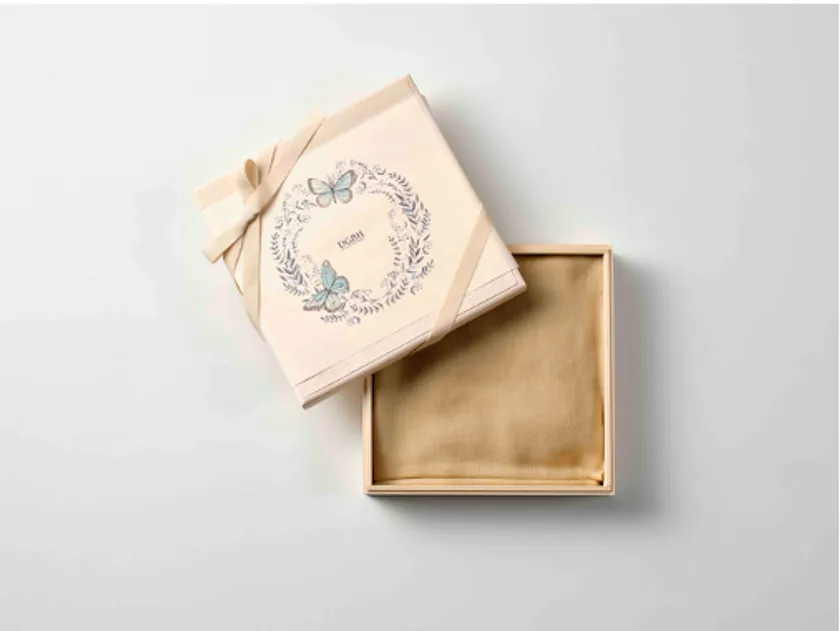 北海道材トドマツ ギフトボックス(正方形)