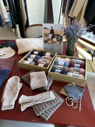 SHOKAY＋ぽからコラボ企画手編みアイテム