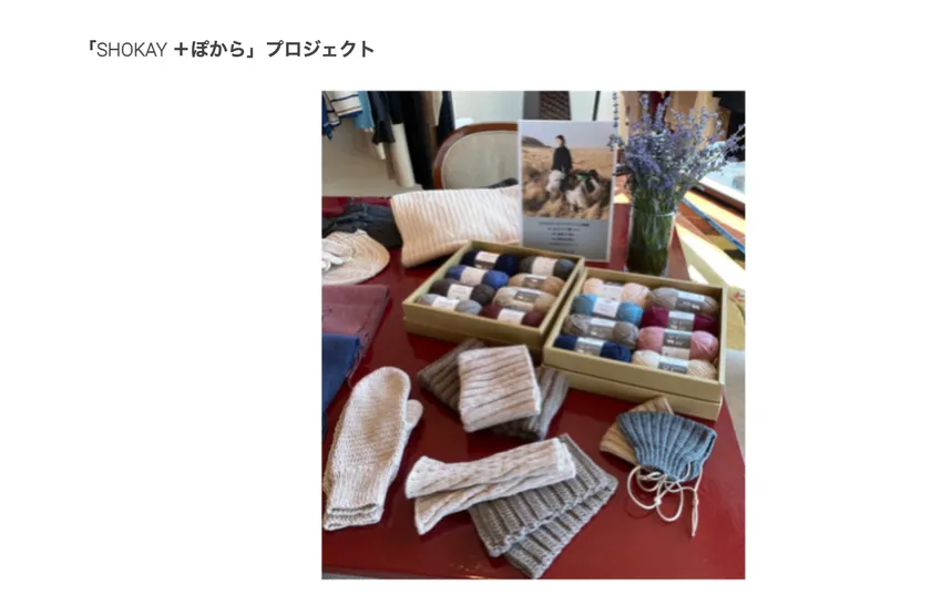 「SHOKAY +ぽから」プロジェクト
