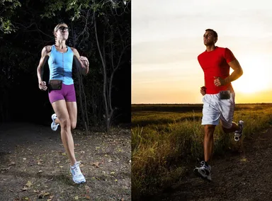 ランニングバディポーチの使用例1