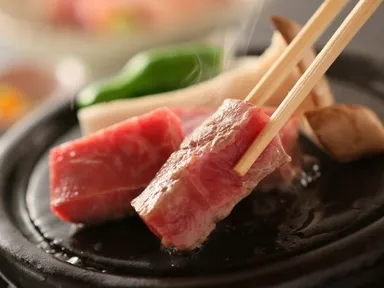 信州プレミアム牛の石焼