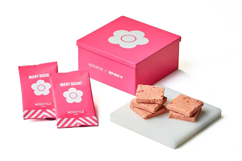 「QUOLOFUNE×MARY QUANT」ノボタイル缶フレイズ