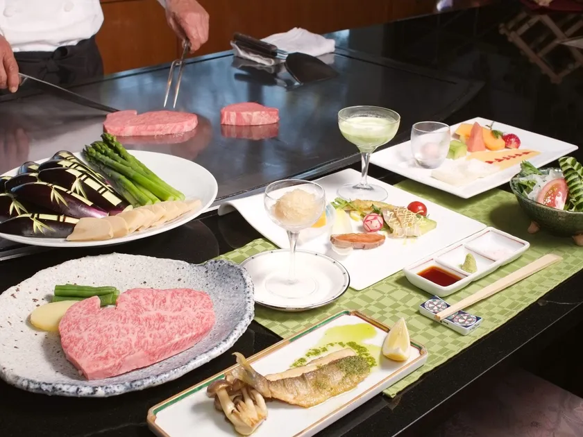 鉄板焼きステーキコース