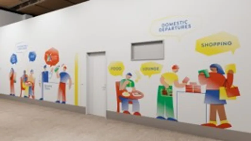 阿蘇くまもと空港のイメージスケッチ2