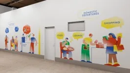 阿蘇くまもと空港のイメージスケッチ2