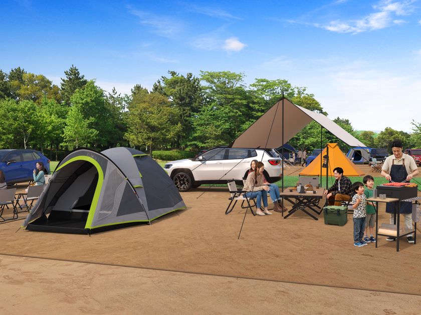 志摩グリーンアドベンチャーは今年も新しい魅力がいっぱい！
「キャンプフィールド」 2026年5月1日（金）誕生！！