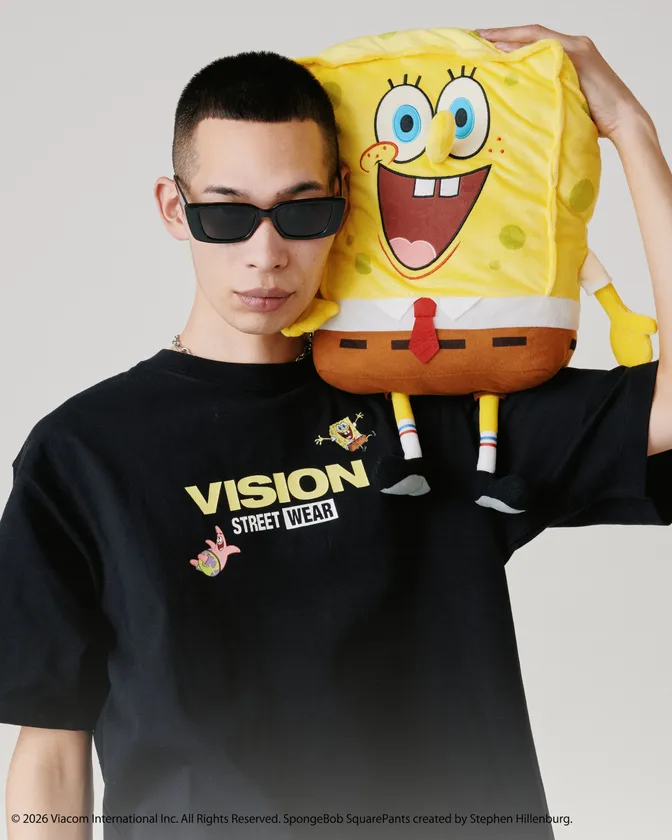 【スポンジ・ボブコラボ】Multi Tee / マルチグラフィックTシャツ