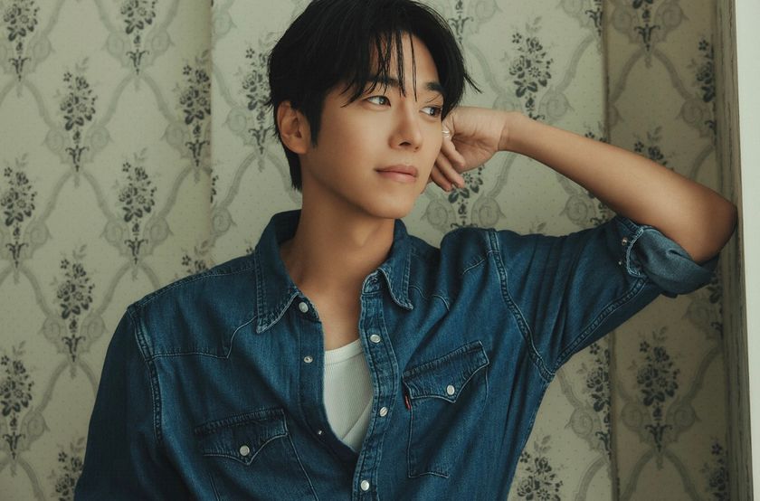 日本ドラマ初出演を果たし注目度急増！！
「キンパとおにぎり～恋するふたりは似ていてちがう～」
で魅力的な演技を披露したムン・ジフからコメントが到着