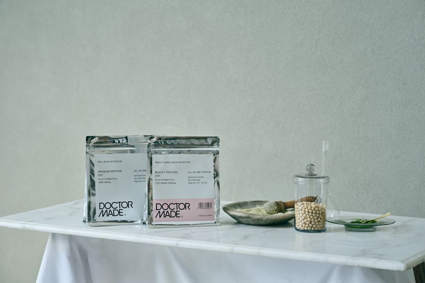 【新発想】整形外科医が設計する
“医療×ライフスタイル”ブランド「DOCTOR MADE」始動　
NMN配合「Premium」とコラーゲン配合「Beauty」　
2種のオールインワン・プロテインを4月11日発売。