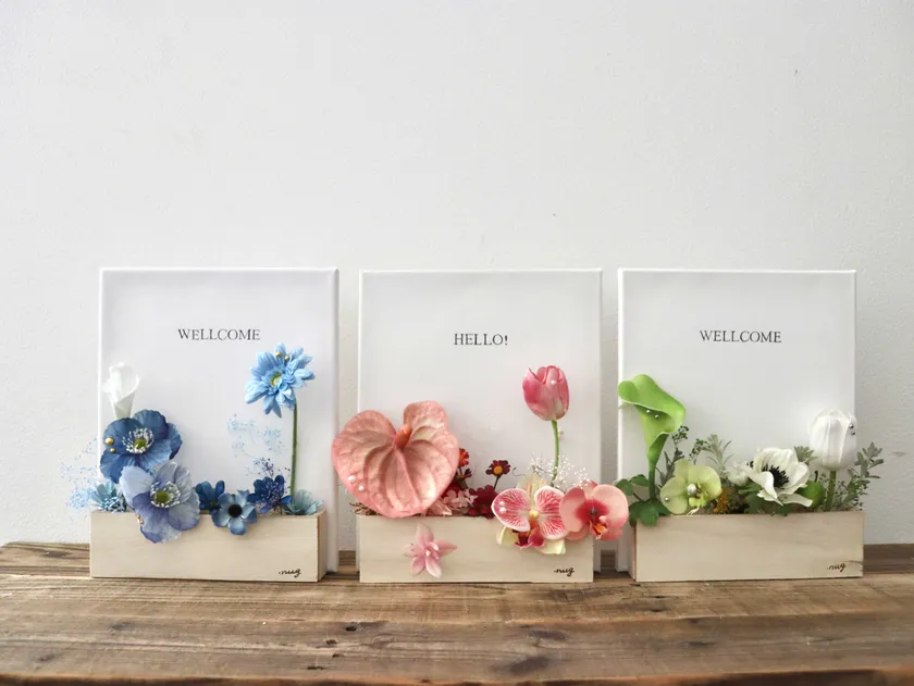 ワークショップ:ウェルカムボード制作