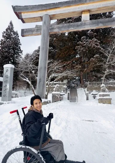 挑戦者(車椅子ユーザー)