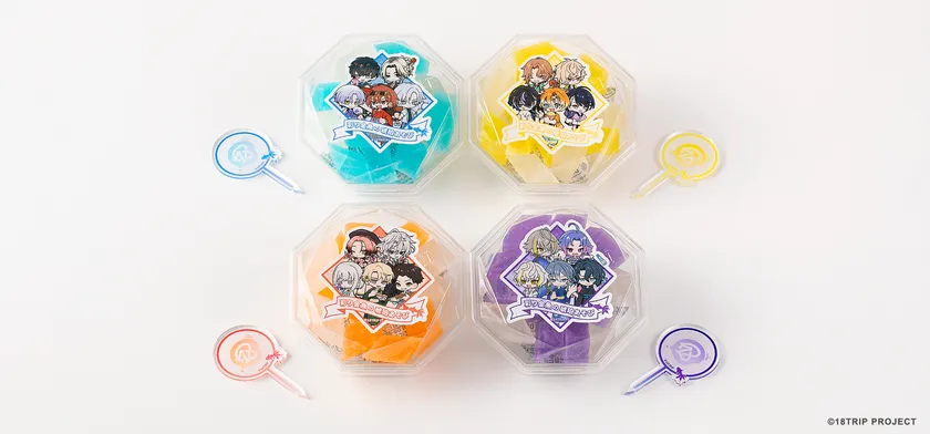 琥珀糖「彩り金魚の琥珀あそび」(全4種)