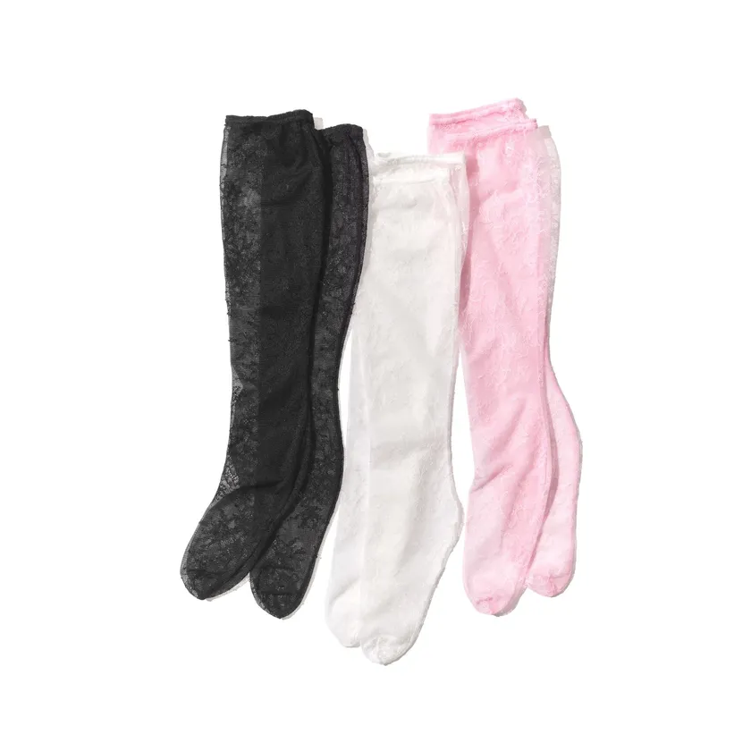 Lace High Socks