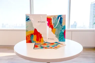 採用ノベルティ(紙袋・ノート)