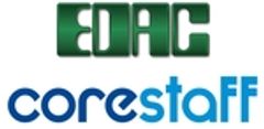 EDAC Inc.、コアスタッフ株式会社のロゴ