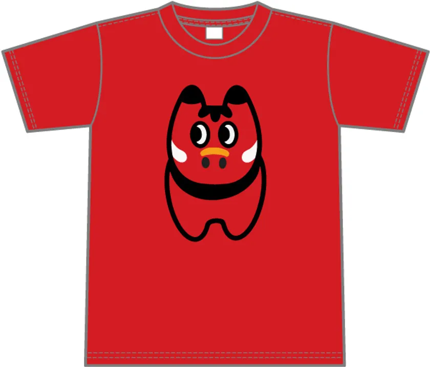 AKABEKOレッドTシャツ