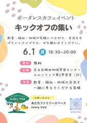 ボーダレスイベントへのキックオフの集い開催