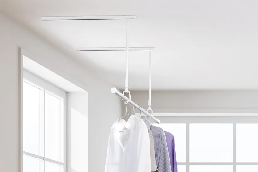 スライド式室内物干し　TAR5686