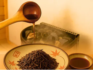 オリジナルのほうじ茶ロウリュ