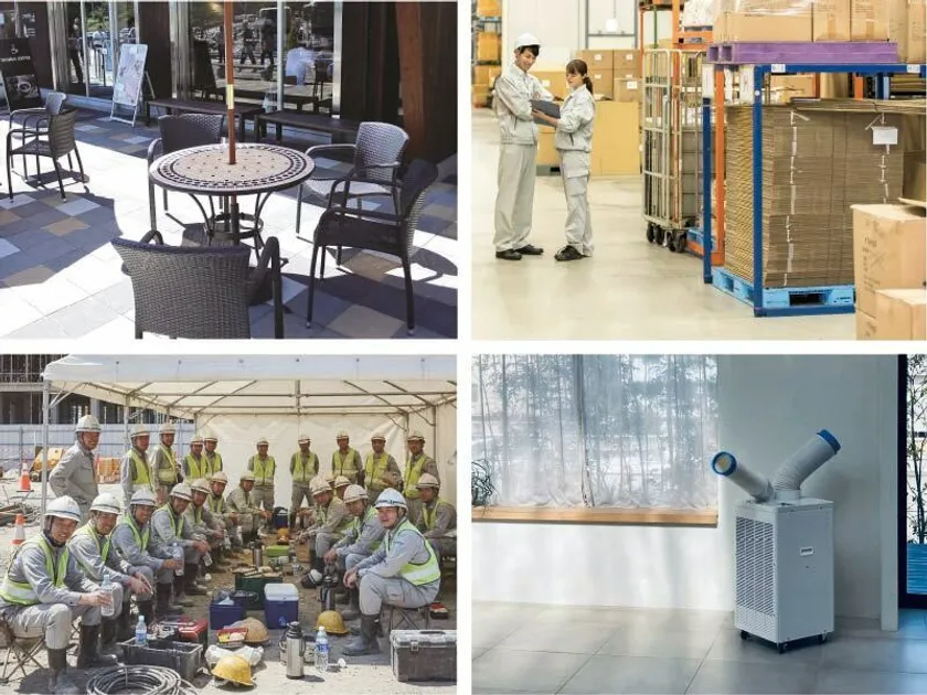 倉庫・工場・作業場・体育館・ガレージ・イベント会場などに