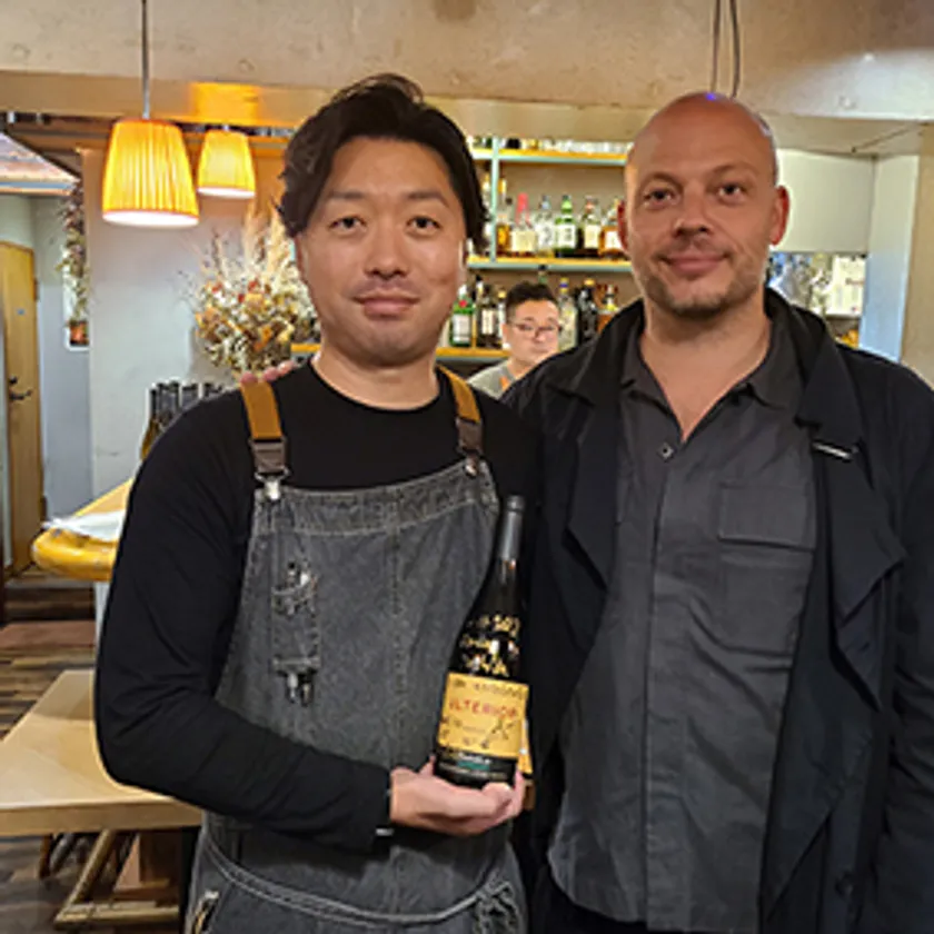 店長吉田&ウルテリオール エリアス