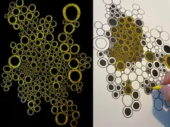 ひまわり　制作風景