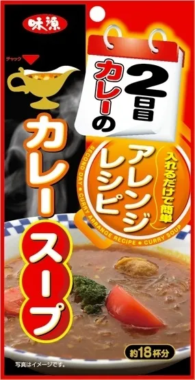 2日目カレーのアレンジレシピ(カレースープ)