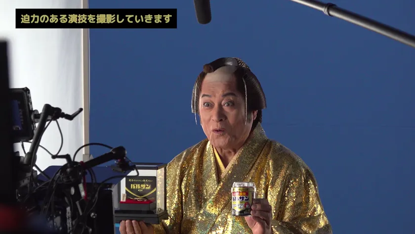 迫力のある演技を撮影していきます