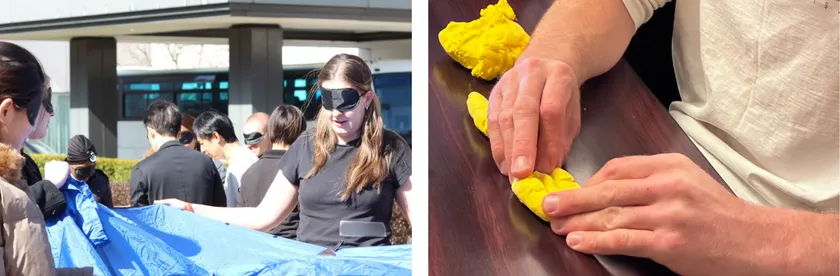 左：アクティビティ1／右：アクティビティ2