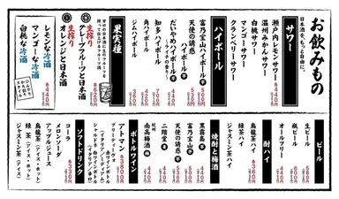 ドリンクメニュー2