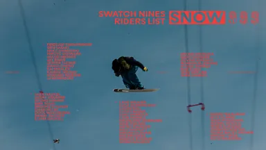 出場決定したライダーたち一覧　(C)Swatch Nines