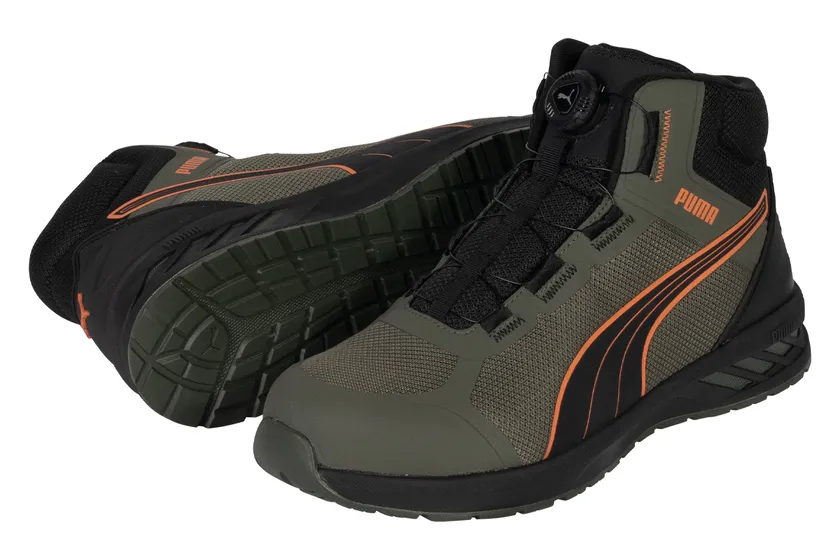 PUMA SAFETY / JAPAN ATHLETIC / SPRINT 2.1 OLIVE DISC MID